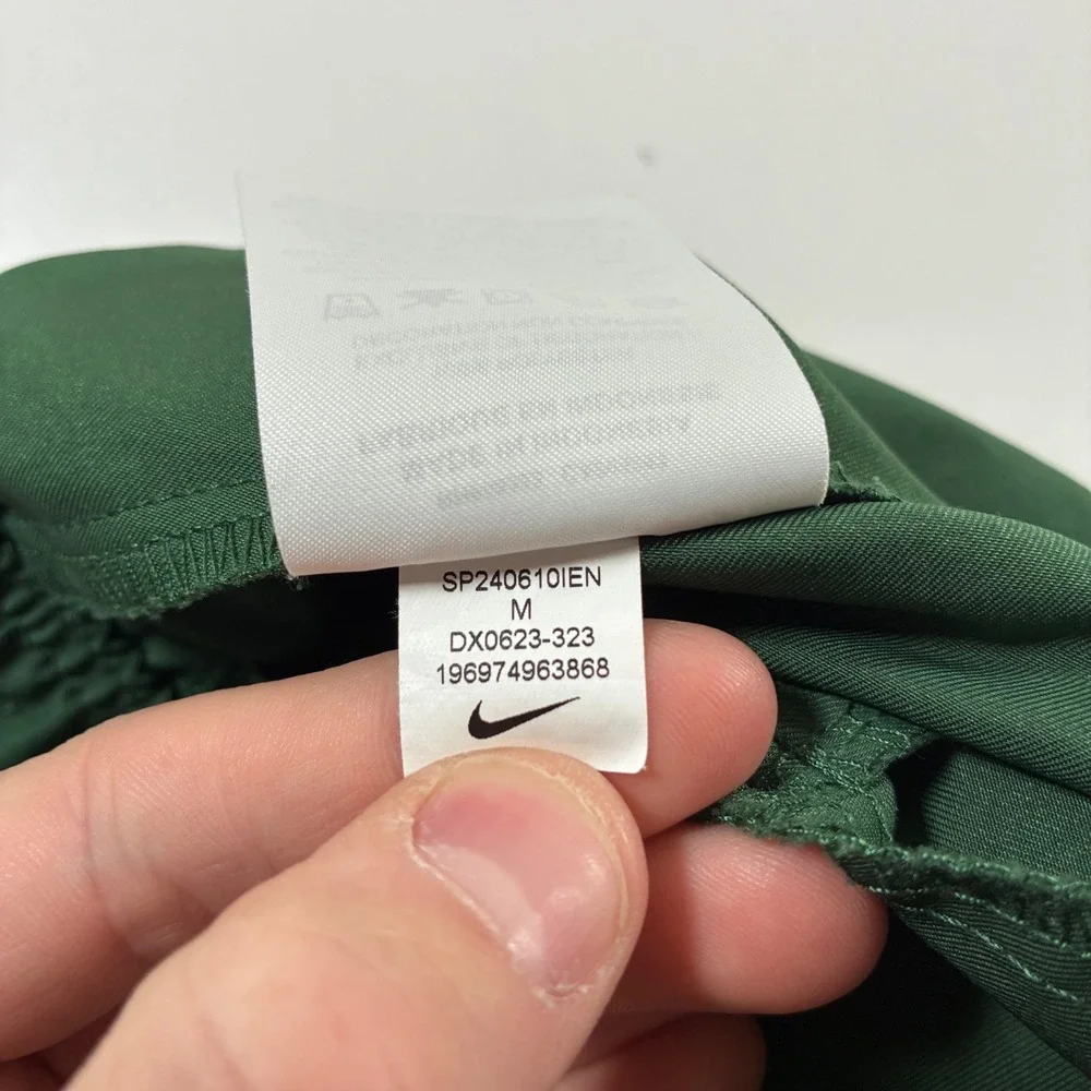 Nike Club Woven Tapered Pant Medium Green Sportswear Jogger Sweatpants